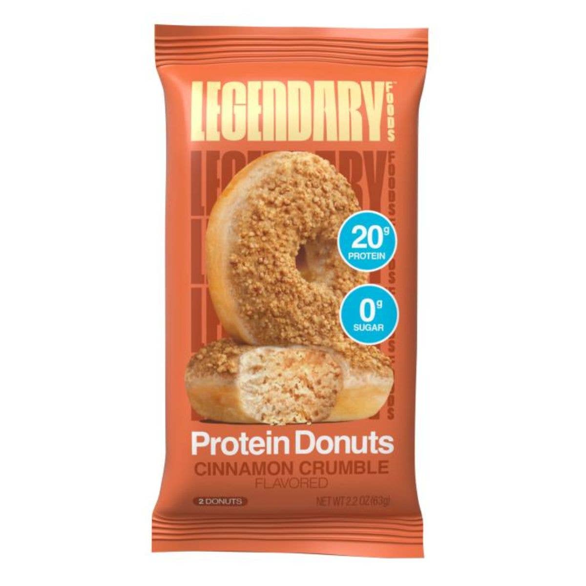 Campus Protein - Wholesale Snack Bar - Legendary Foods Protein Donut1