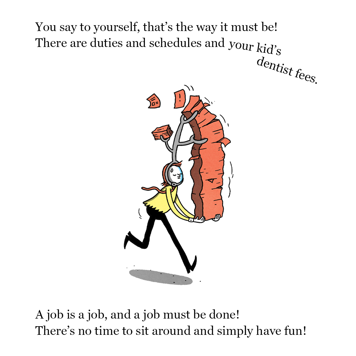 War and Peas - Wholesale Humor Book - Once Upon a Workday Signed Book (English)6