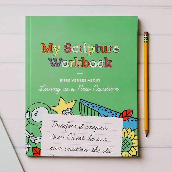 My Scripture Workbook | Living as a New Creation for wholesale by The Daily Grace Co