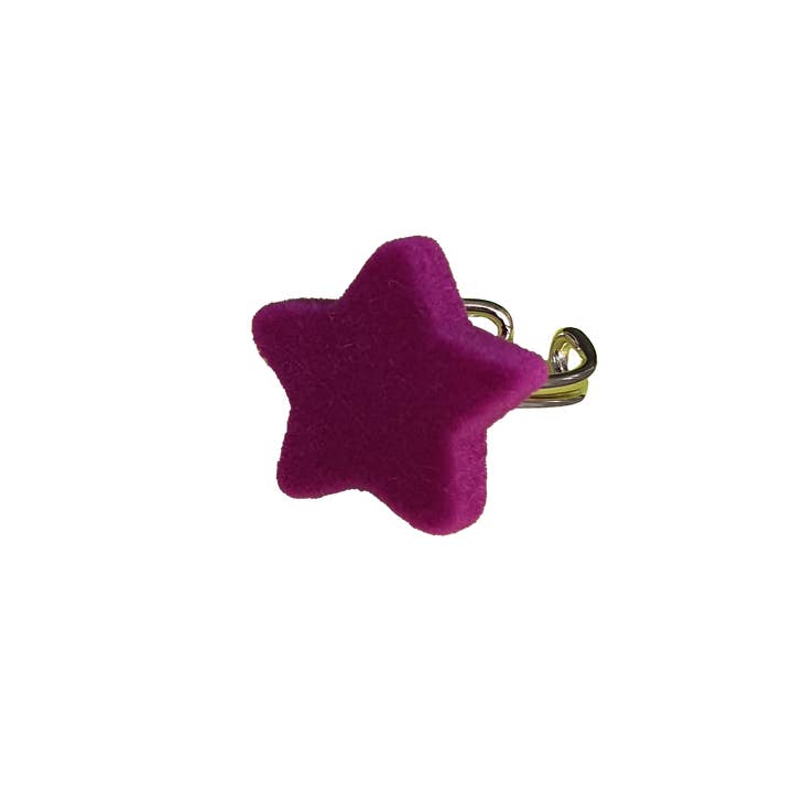BOUGAINVILLEA VELVET STAR RING for wholesale by Smartever Srl