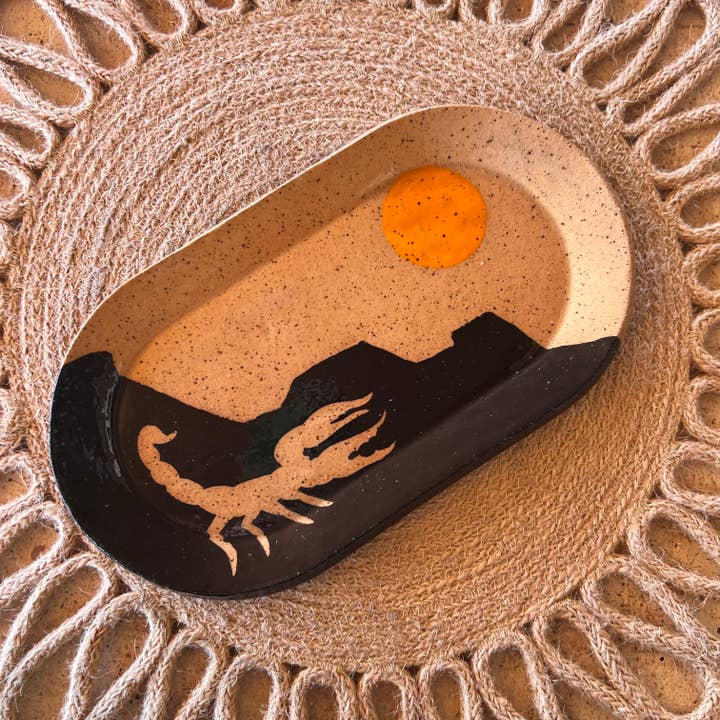 Tough Kitty Designs - Wholesale Jewelry Dish - Desert Silhouette Trinkets