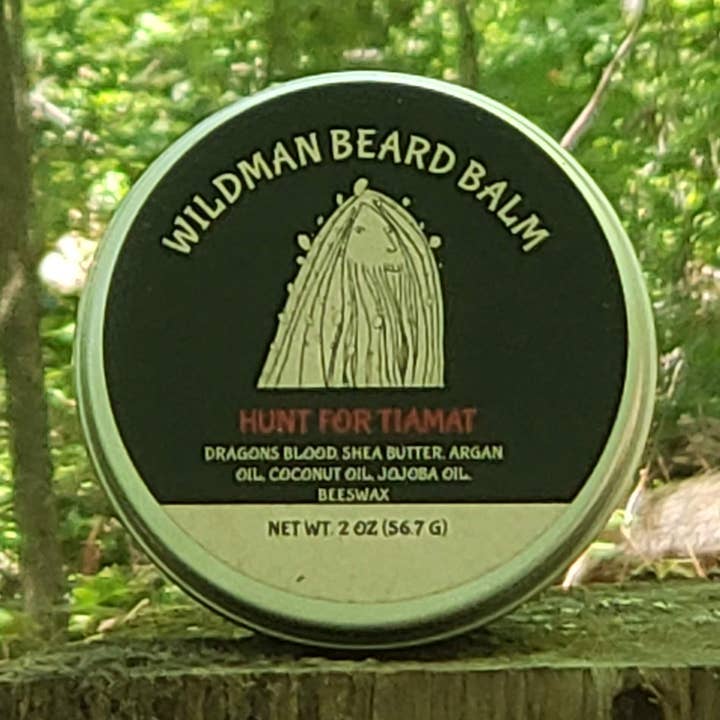 The Hunt for Tiamat All Natural Beard Balm for wholesale by Wildman Soap