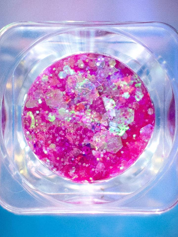 Gel Pailleté Rose Blush pour la vente par Glitter Up Nola