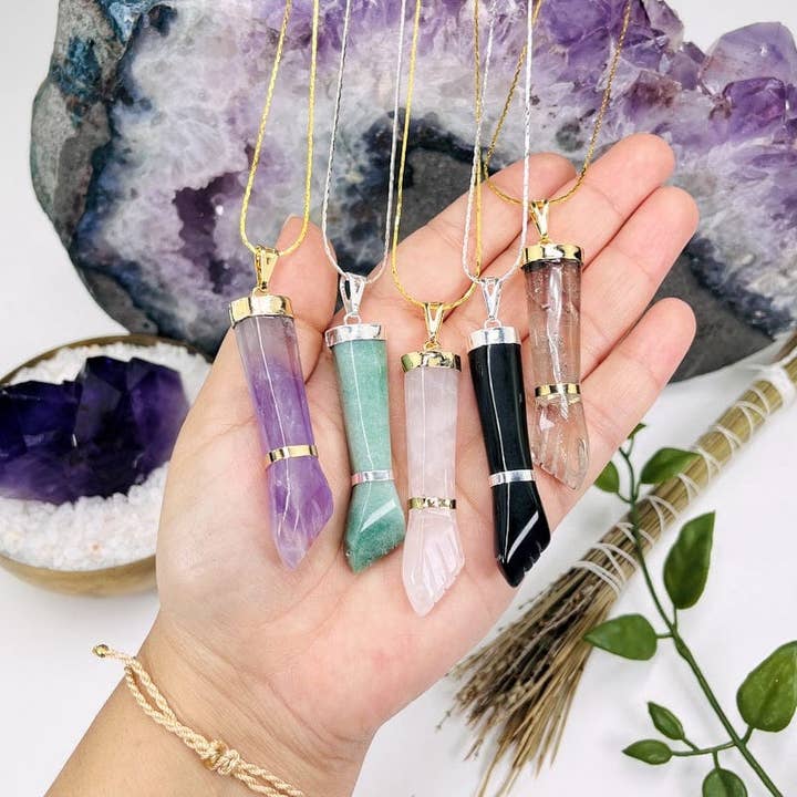 Rock Paradise - Wholesale Individual Charm/Pendant - Crystal Figa Hand Pendant12