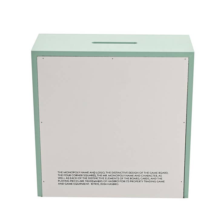WIDDOP and Co. - Wholesale Money/Piggy Bank - Monopoly Wood and Glass Gameboard Money Box2