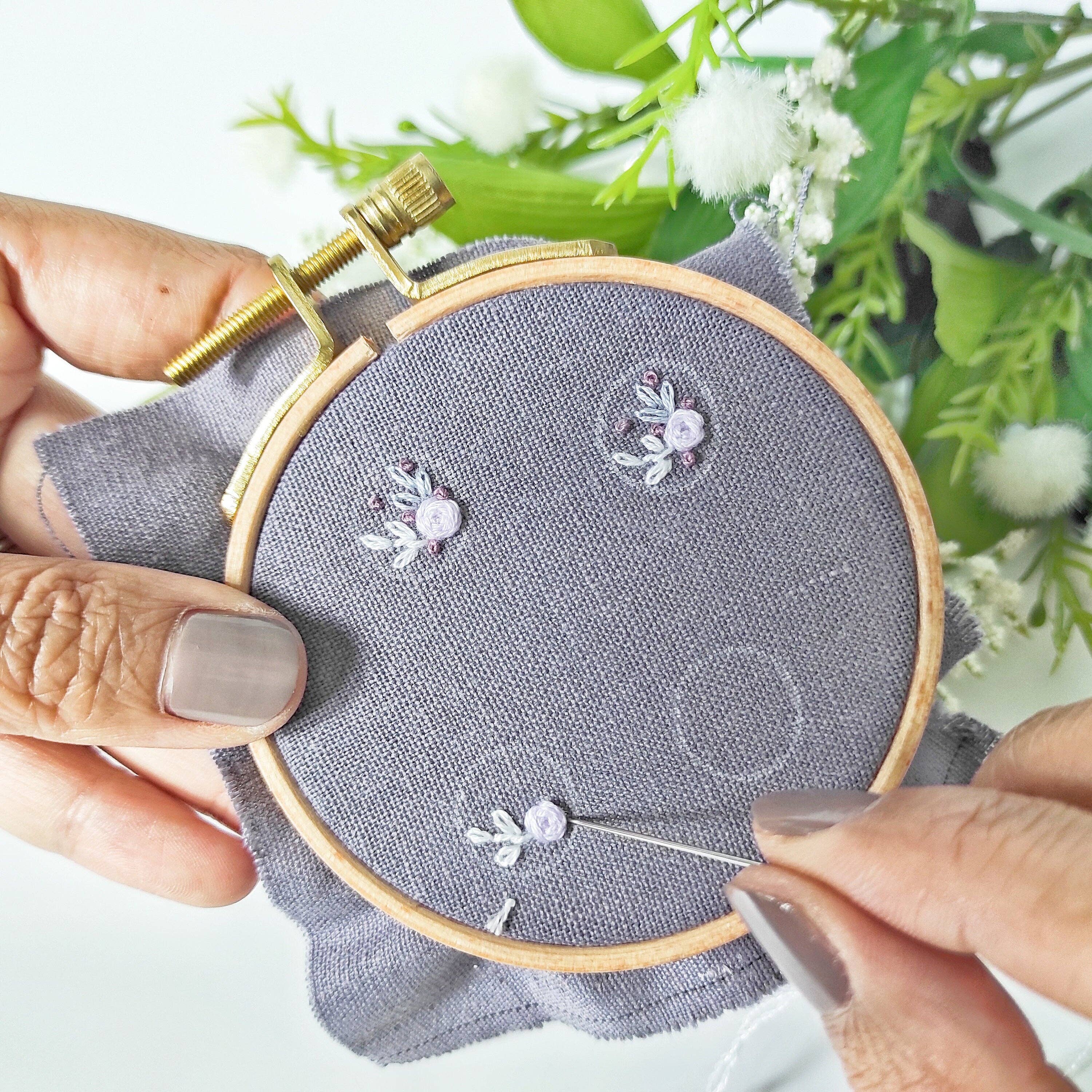 SChandworks - Wholesale Embroidery/Cross Stitch Supplies - Round Beechwood Hoop 3"/4"/5"/6"/7"/8"/9"/11"/12"4