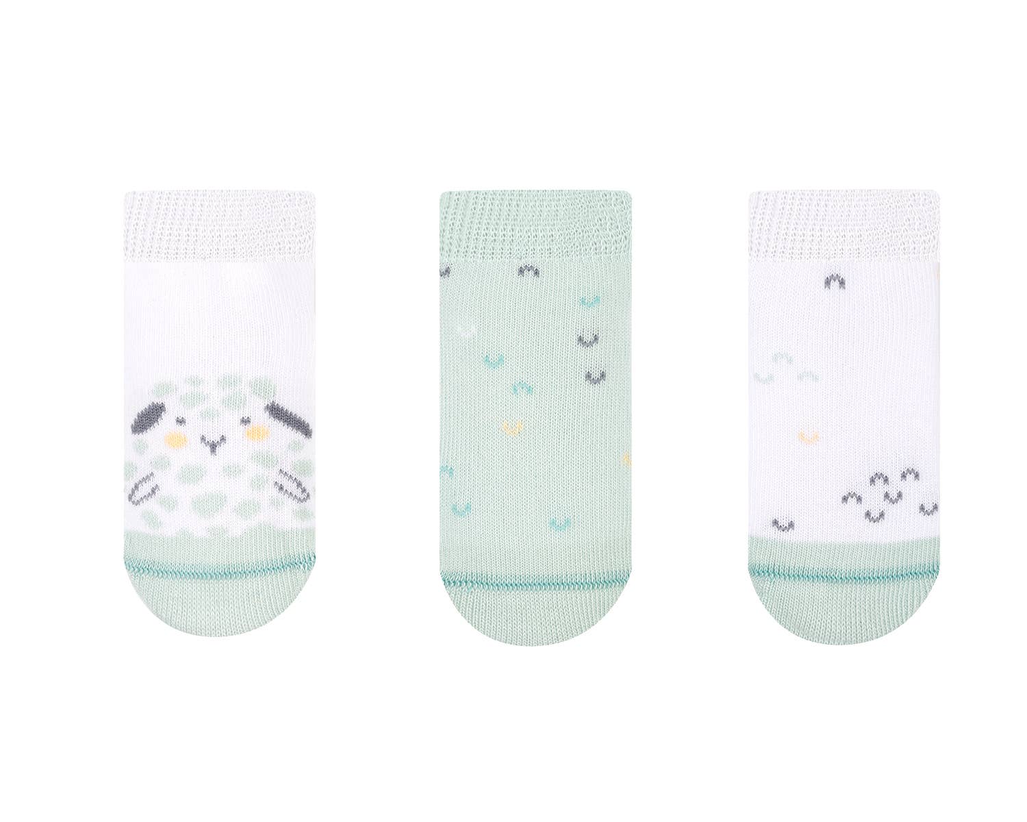 Kika Group Ltd. - Wholesale Socks - Baby - Baby Summer Socks Sleepy Sheep2