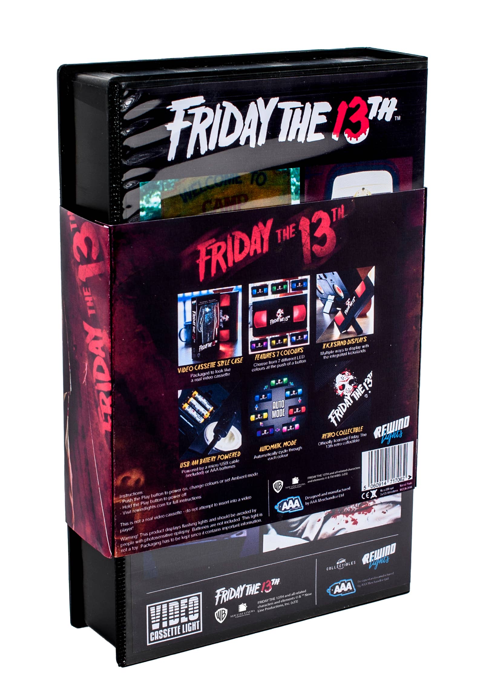 AAA Merchandise Limited – wholesale Light-up toy – Kids & baby – Friday The 13th: Rewind Light2