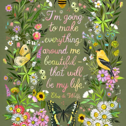 Katie Daisy - Wholesale Art Print - Everything Around Me | Nature Print