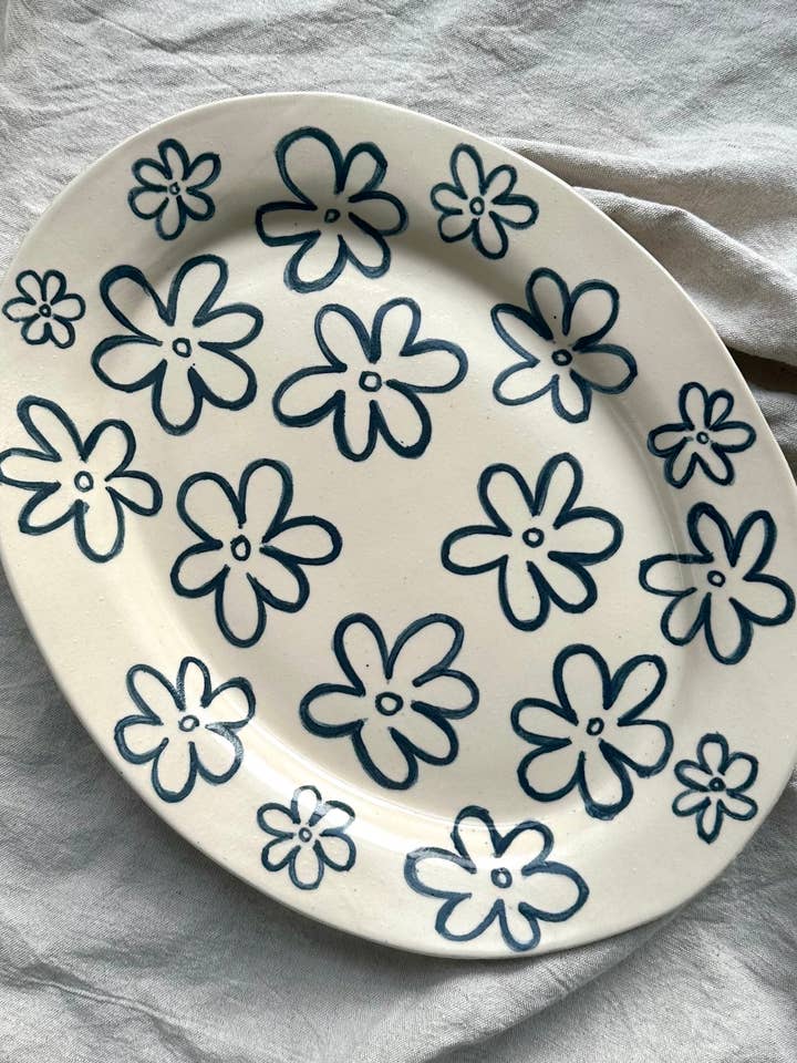 Daisy Platter for wholesale by Studio ERS