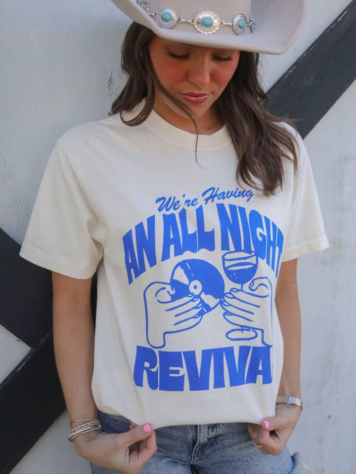 CHARLIE SOUTHERN - Wholesale Screen Printed T-Shirt - Women's - All Night Revival T-Shirt3
