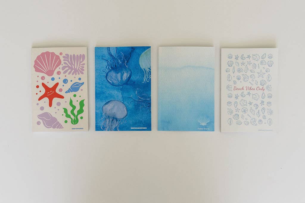 Sunshine & Agape - Wholesale Journal/Diary - 7th-12th Family Gratitude Journal - Ocean Cover Line 5