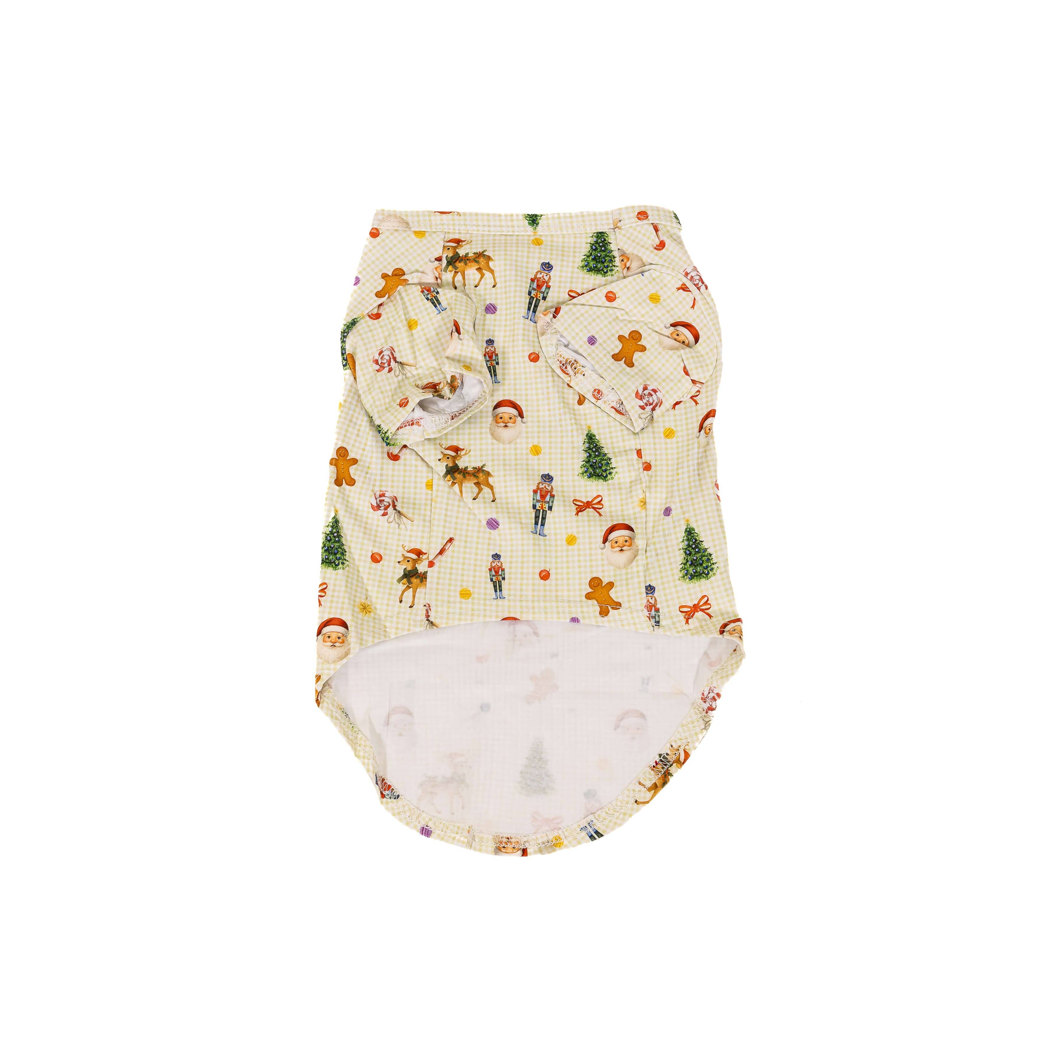 Vibrant Hound - Wholesale Pet shirt – Dog - Santa's Workshop Christmas dog shirt2