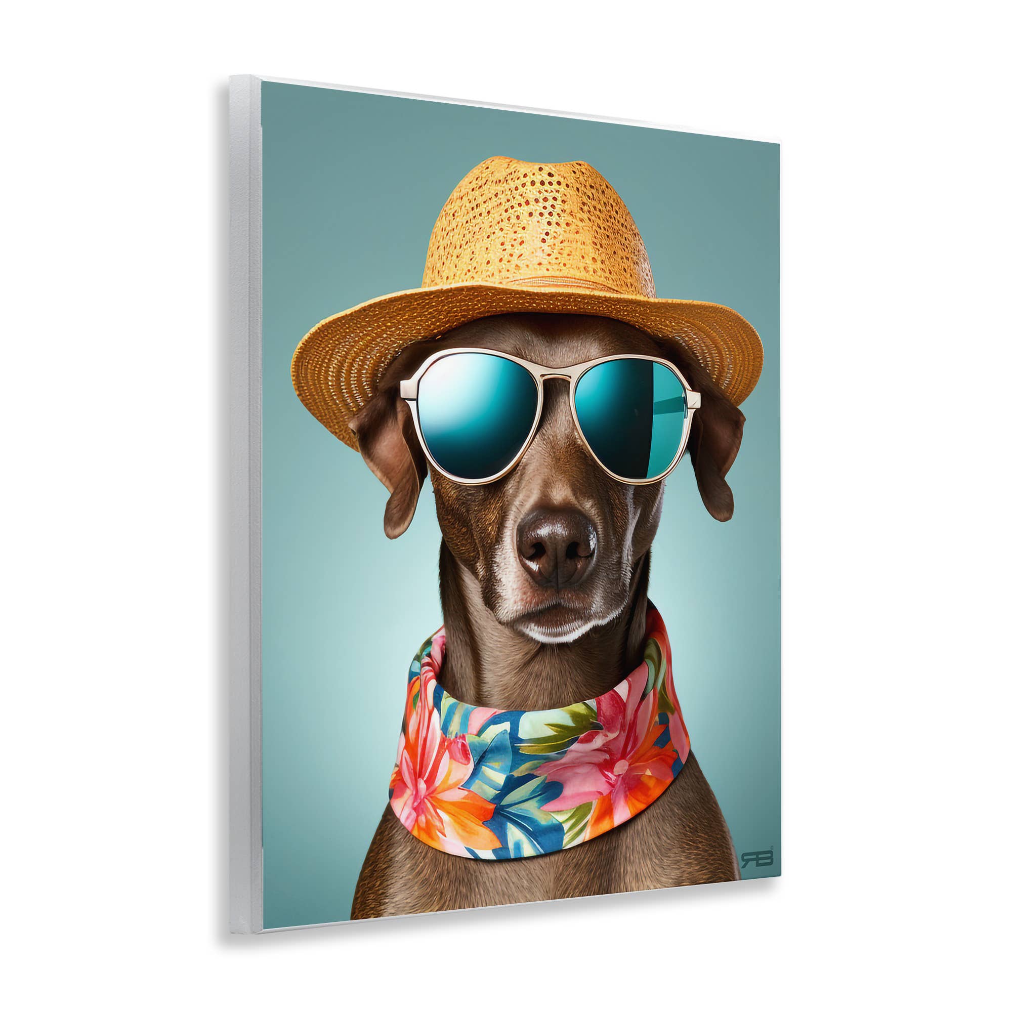 Stupell Industries - Wholesale Wall Sign - Beach Ready Pup - Unframed Wall Art3