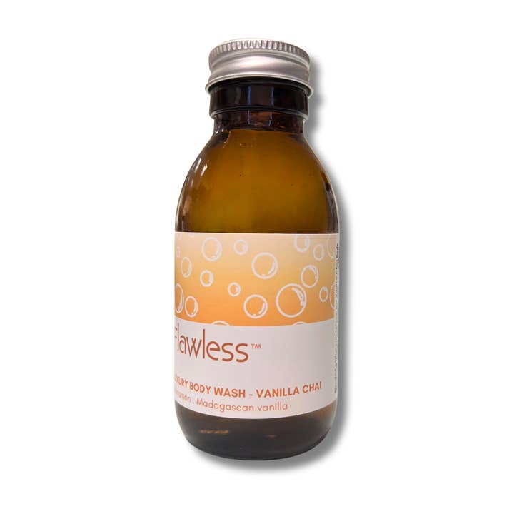 Flawless - Wholesale Body Wash/Shower Gel - Luxury Body Wash - Vanilla Chai - Zero waste Vegan, Handmade4