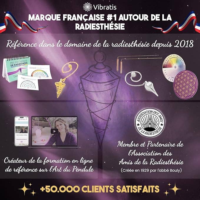 Vibratis - Wholesale Meditation Supplies - Wizard wands with black handles + Pendulum (pack)1