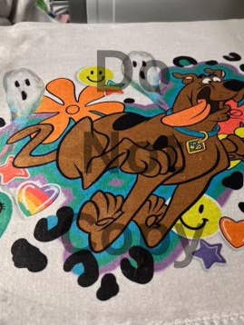 Scooby Blanket for wholesale by Creative Queen Boutique