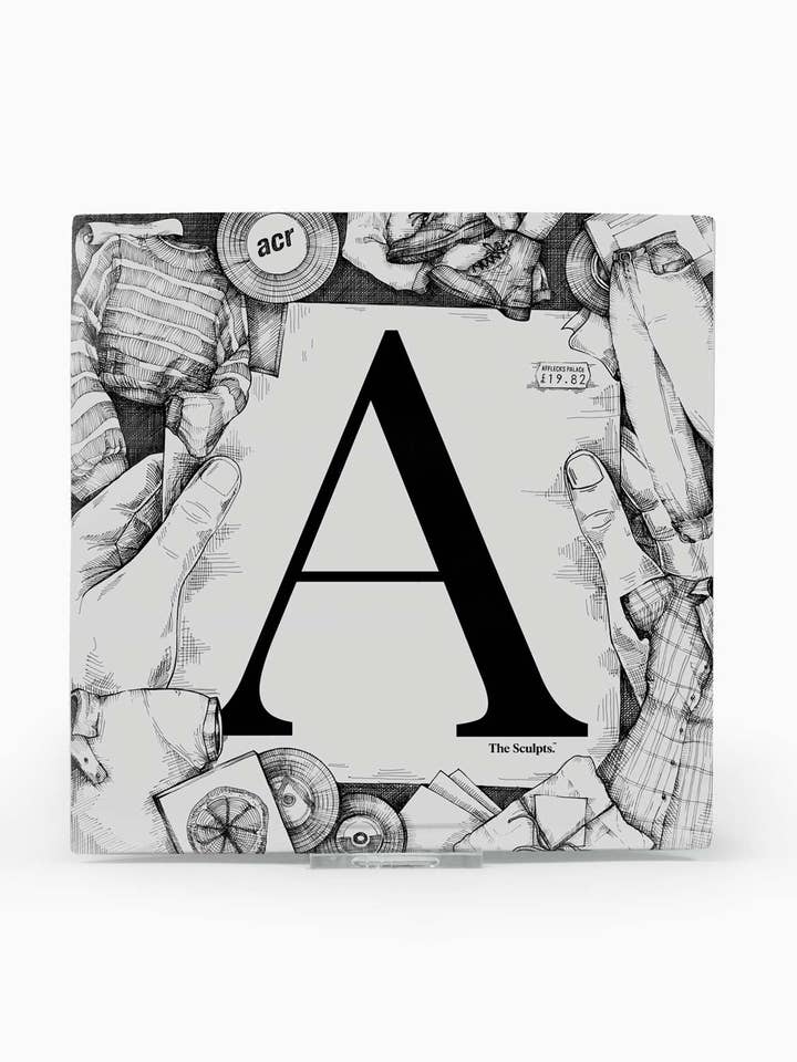 The Manchester Tiles Buchstabe A - Affleck's Palace für den Großhandel von The Sculpts