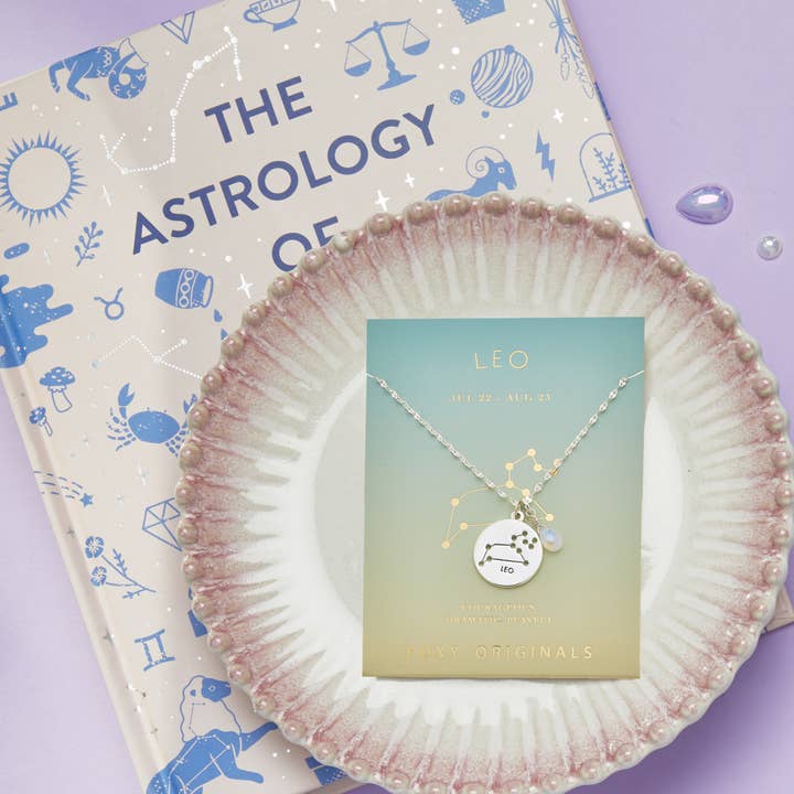 Leo Constellation Necklace | Astrology Spring Jewellery for wholesale by Foxy Originals