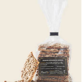 PANETTO - Wholesale Crackers - WHOLE WHEAT SUNFLOWER CRACKERS/WHOLE WHEAT SUNFLOWER CRACKERS1