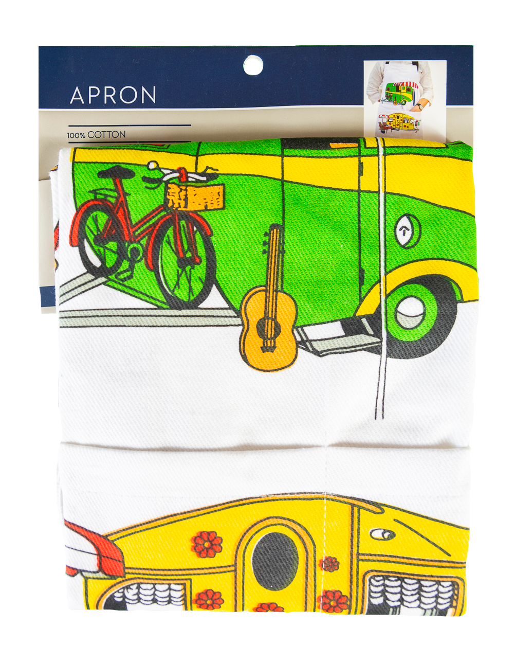 Allgifts Australia – Großhandel Schürzen – Schürze (Heavy Drill) - Retro Caravan1