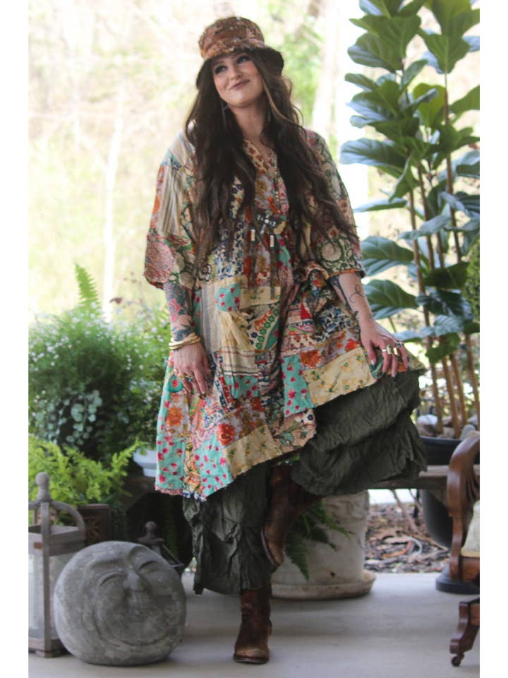 Robe Vues de Jardin de l'Après-midi pour la vente par Jaded Gypsy