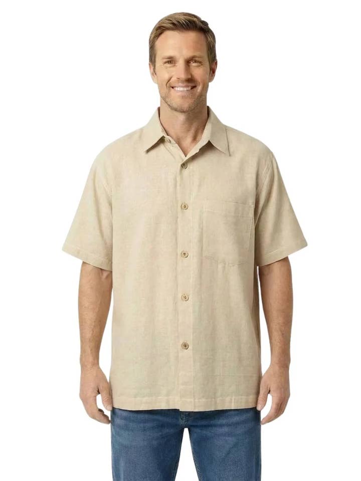 Ark Imports - Wholesale Button Down Shirt - Men's - Solid Button Shirt