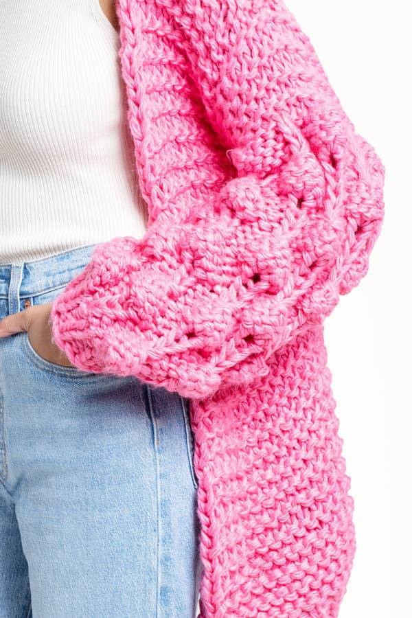 SAACHI - Wholesale Cardigan - Dames - Gebreid vest met snuistermouwen23