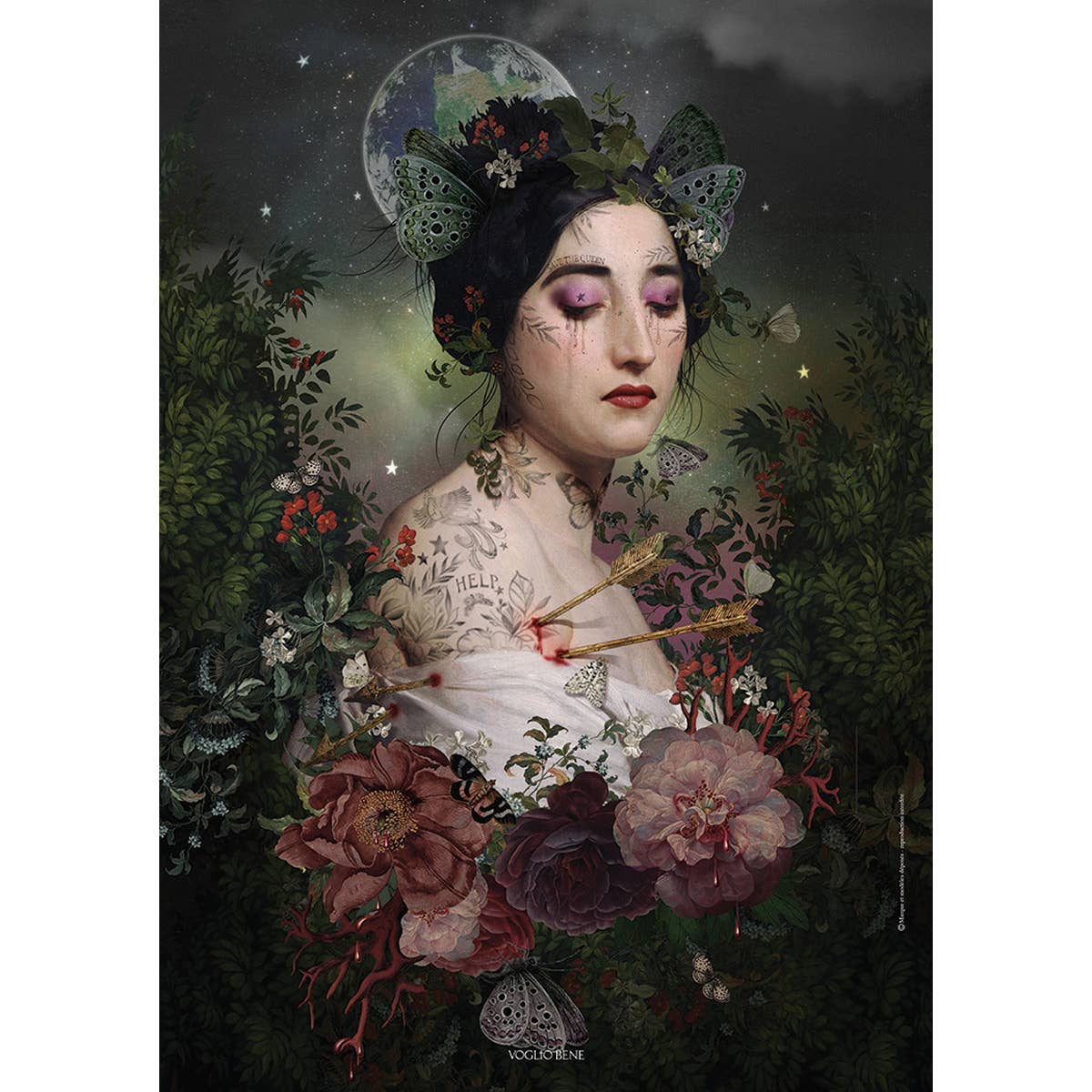 Voglio Bene - Wholesale Art Print - A3 GAIA POSTER0