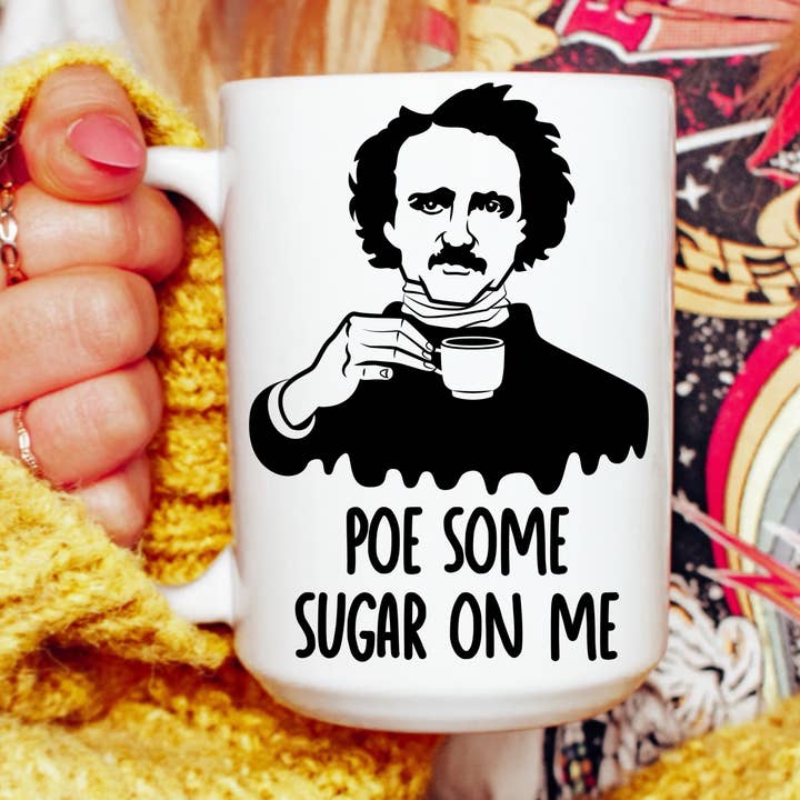 Caneca de café Poe Algum Açúcar On Me por atacado de Ace the Pitmatian Co