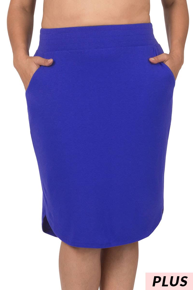 Vanilla Monkey - Vendita all'ingrosso Gonna - Donna - Gonna con orlo a tulipano in3