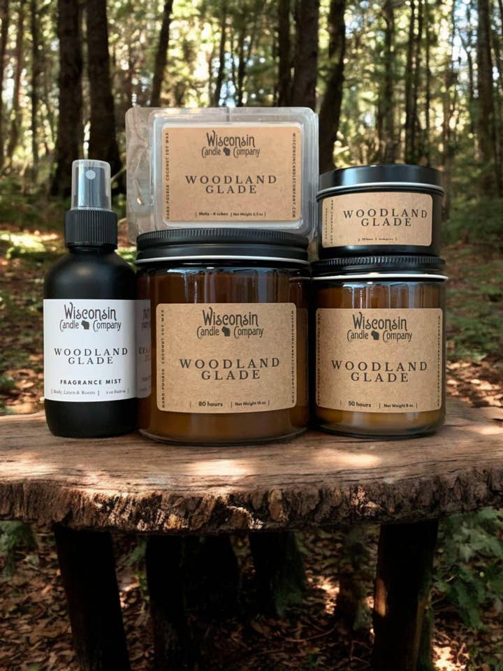 Woodland Glade for wholesale by Wisconsin Candle Company