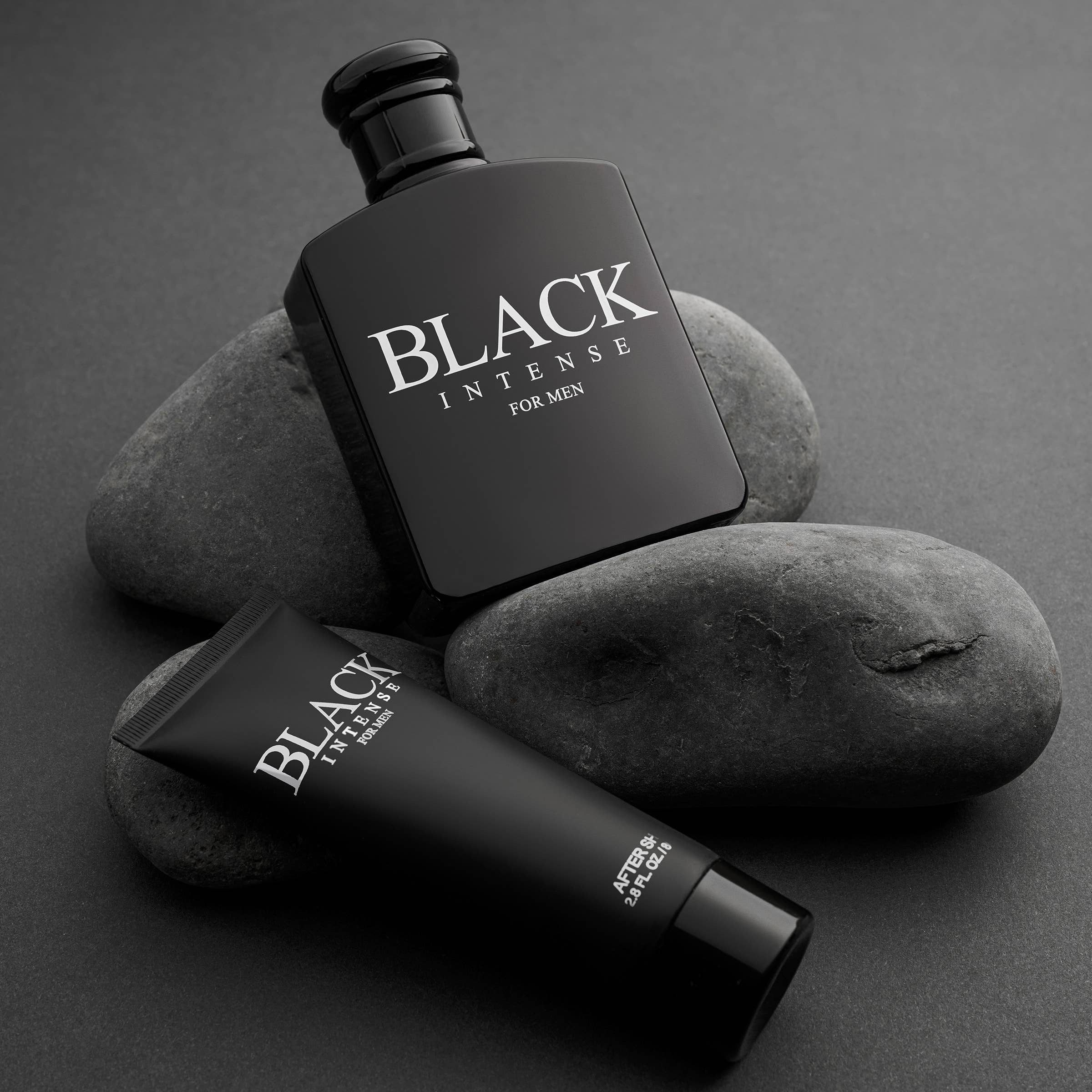 Lovery - Wholesale Bath & Body Set - Men's - Fathers Day Gifts - Black Intense Mens Bath & Body Care Set1