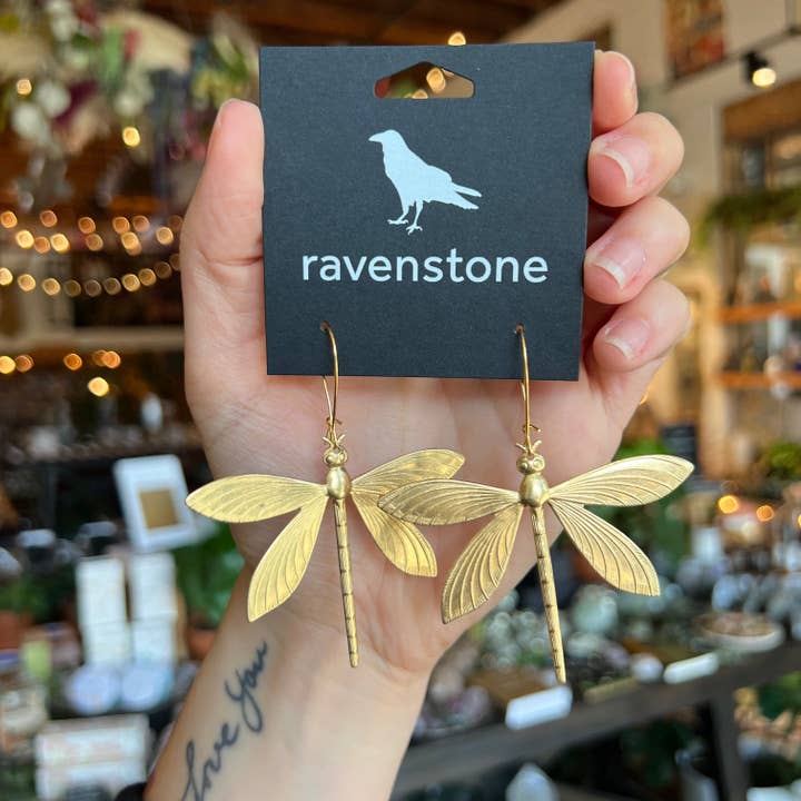 Ravenstone - Wholesale Dangle Earrings - The Dragonfly Earrings1