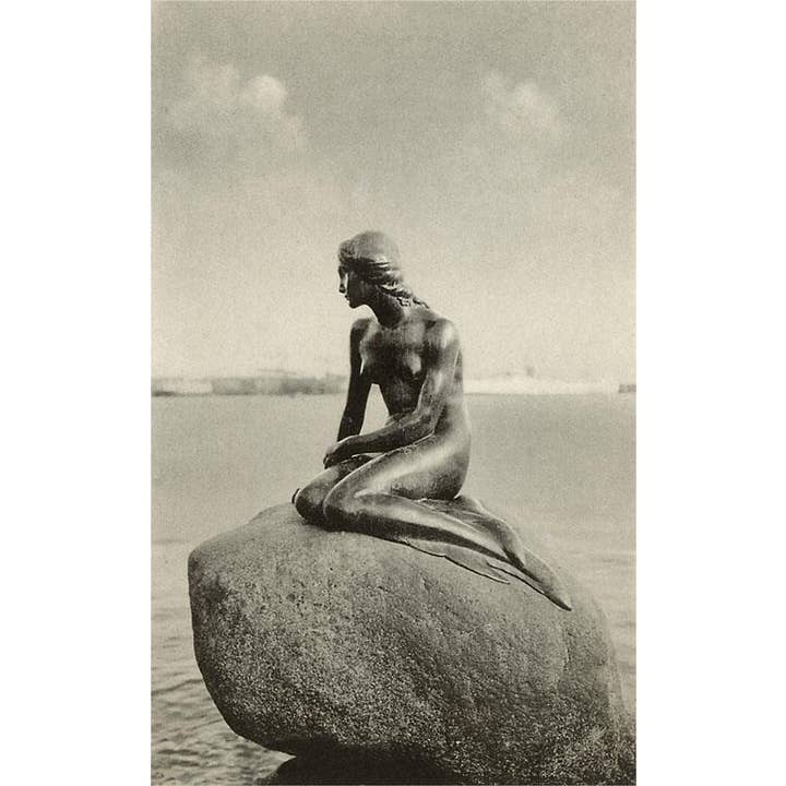 Found Image Press – wholesale Magnet – Magnet TS-178 Little Mermaid Statue, Copenhagen, Denmark