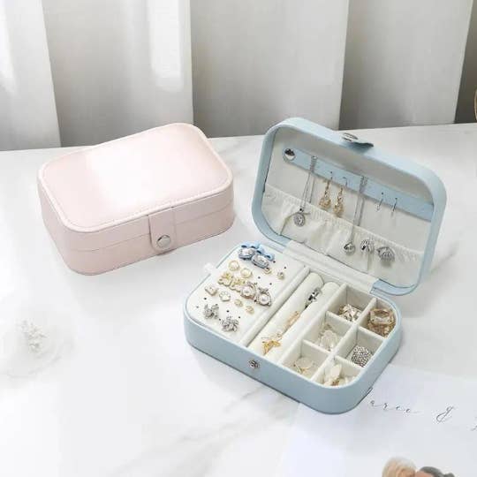 Magnifique Hearts - Wholesale Jewelry Box/Organizer - Portable Travel Jewelry Box, Jewelry Storage Organizers