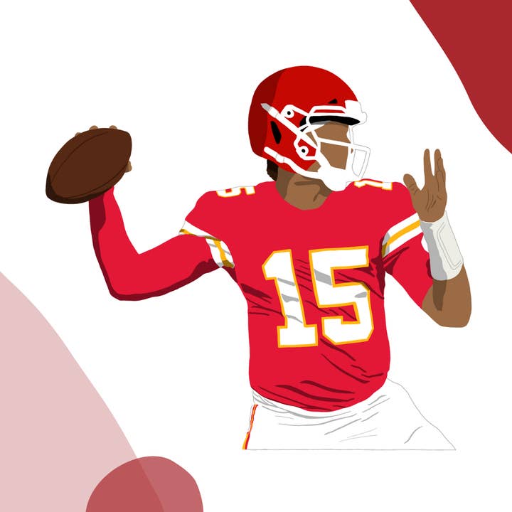 Erin Tucci Designs - Wholesale Sticker - Patrick Mahomes Sticker0