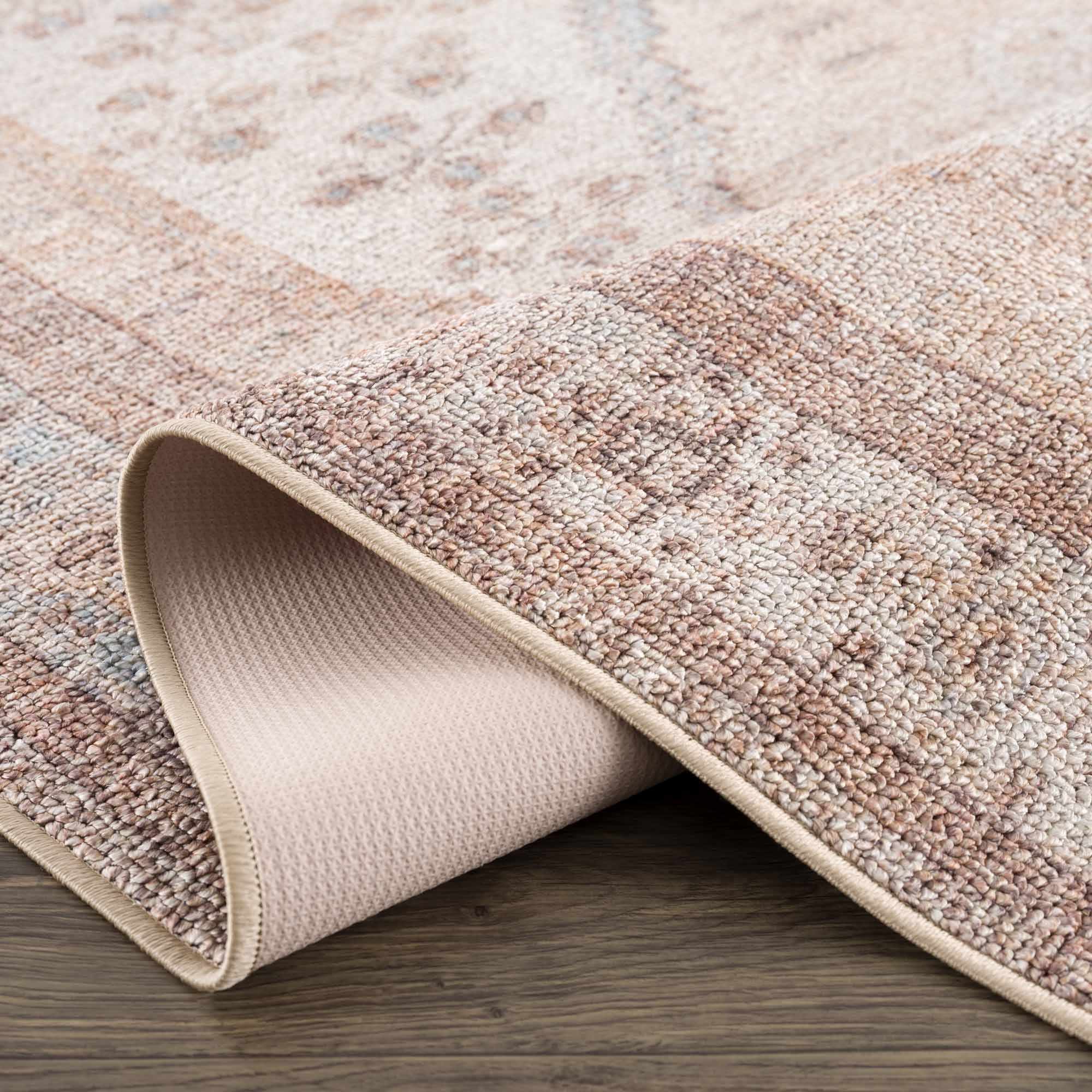 Hauteloom - Wholesale Area Rug - Analu Peach Washable Area Rug15