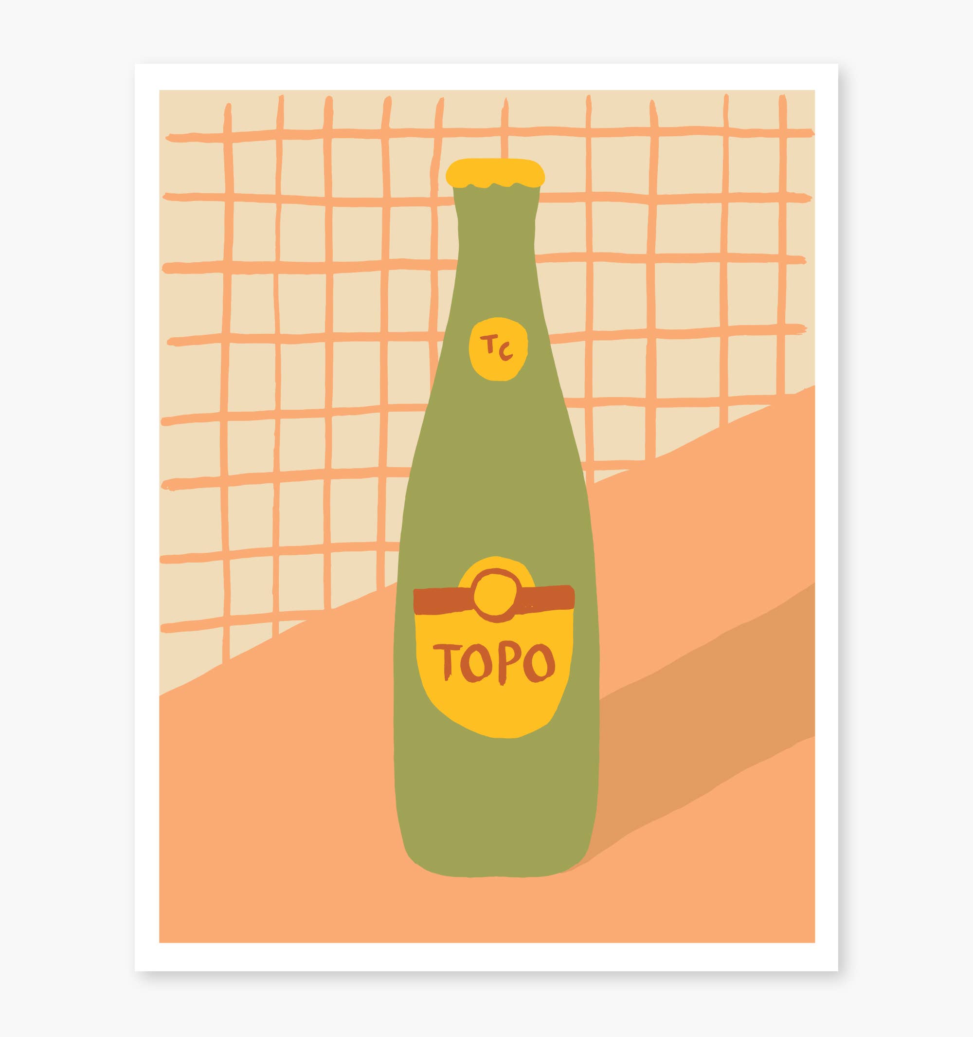 corey carbo - Wholesale Art Print - Bout That Topo Life1