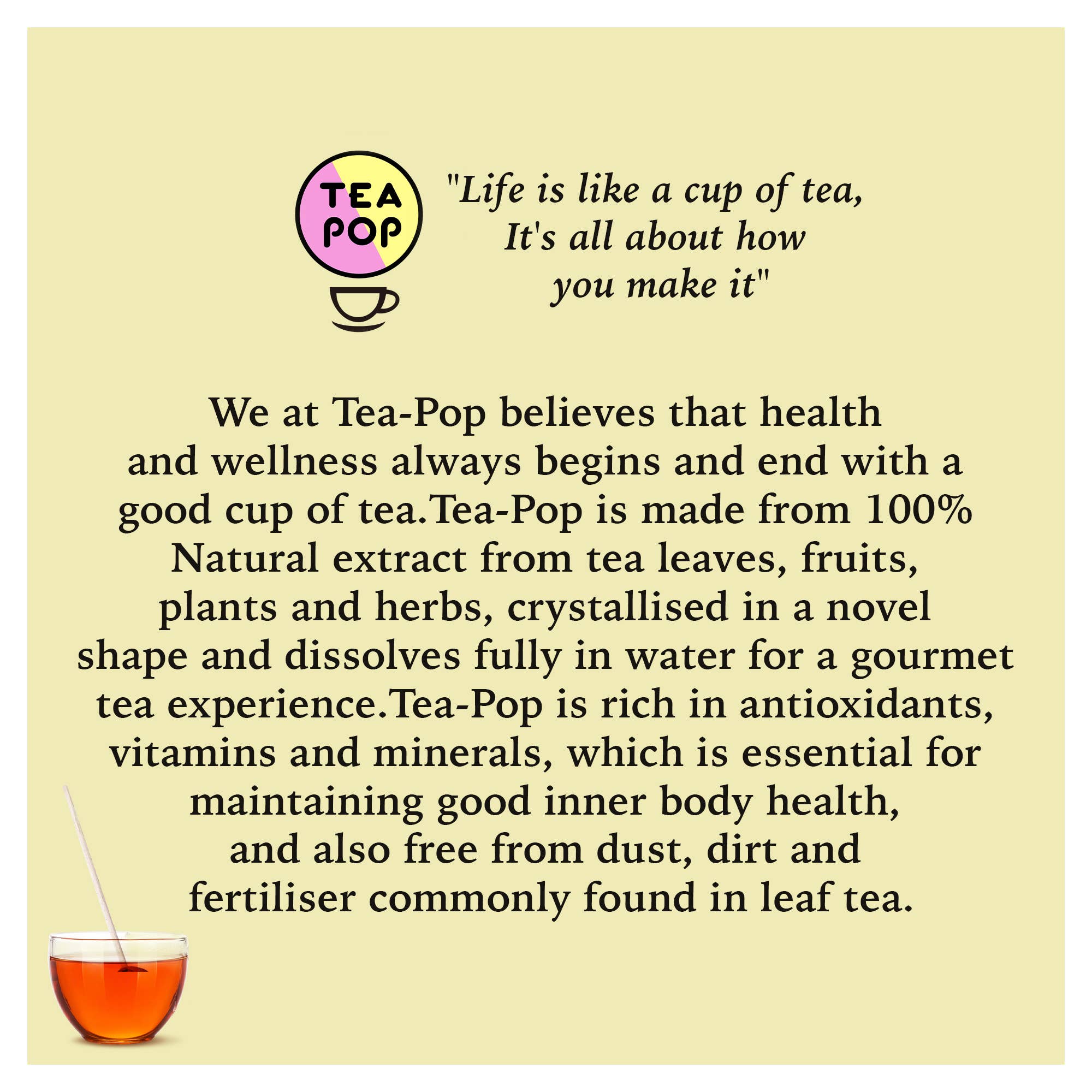 Northern Tea Company - Wholesale Health/Detox Tea - Herbal & Fruit Tea On-A-Stick!,100% Natural Crystallised Tea3