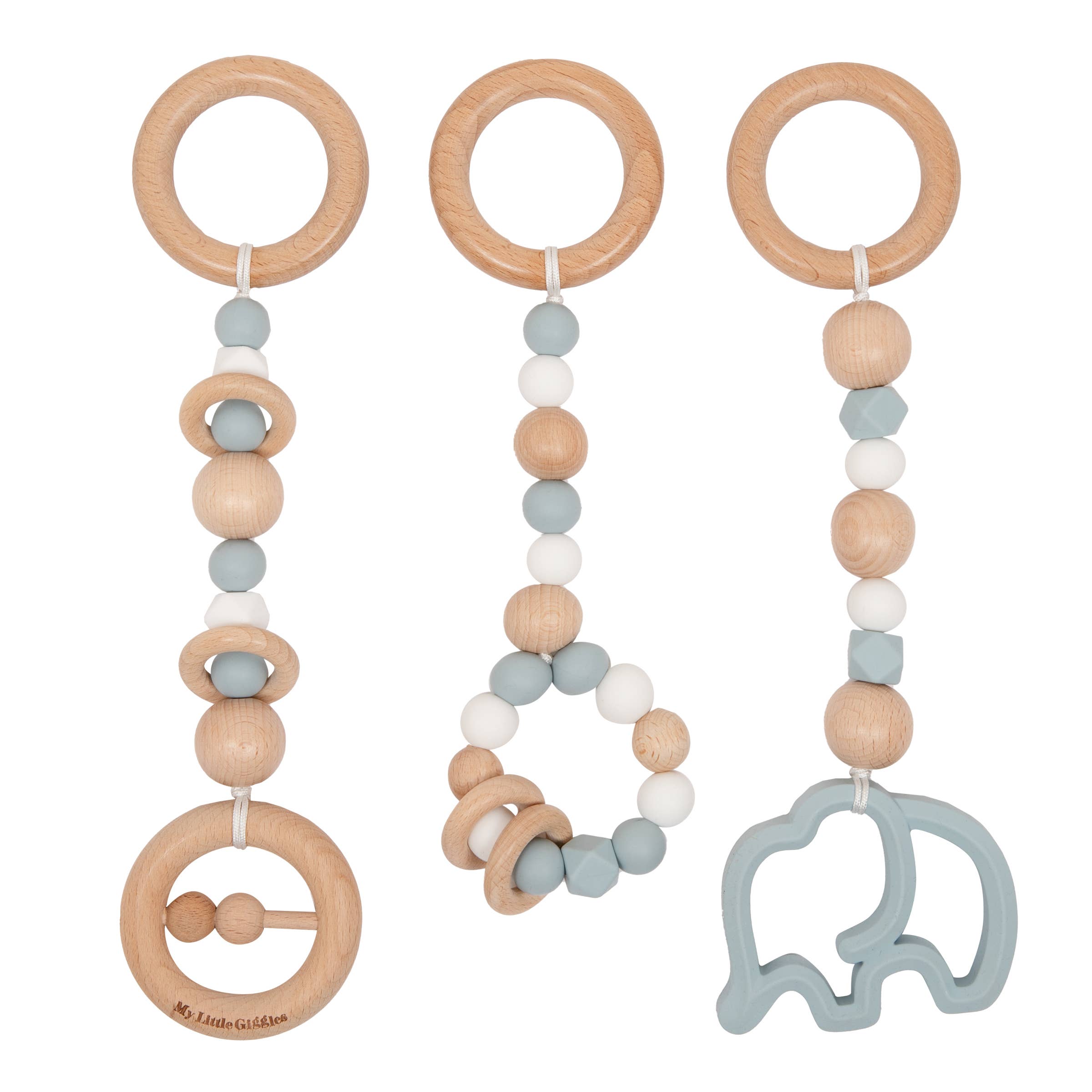 My Little Giggles - Wholesale Wood Toy - Kids - My Little Play Bar & x3 Toy Package – Natural Frame14