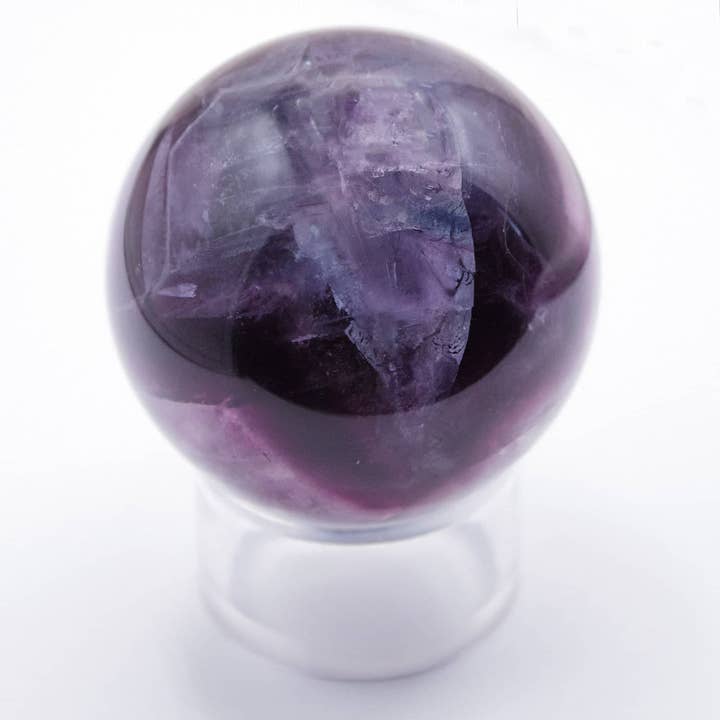 Tiny Rituals - Wholesale Spiritual Stone/Crystal - Rare Rainbow Fluorite Spheres - AAA Premium Quality68