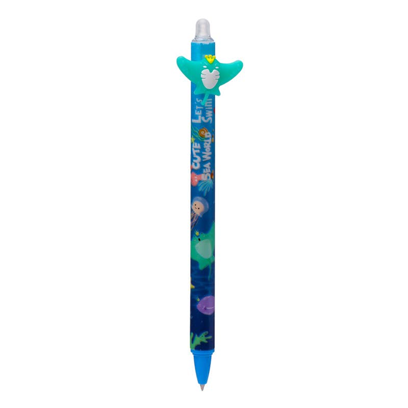 Puckator EU - Wholesale Pen - Inkredible Erasable Pen with Sealife Topper4