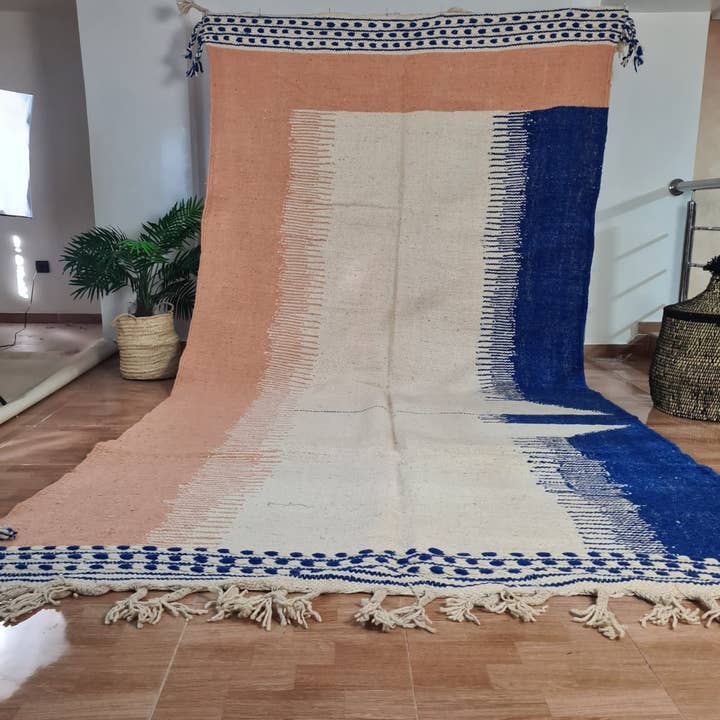 TAPETE MARROQUINO 100% FEITO À MÃO 150 - 250 cm nº 947 por atacado de Maroccarpets Poufs and pillows wholesale +31648976894