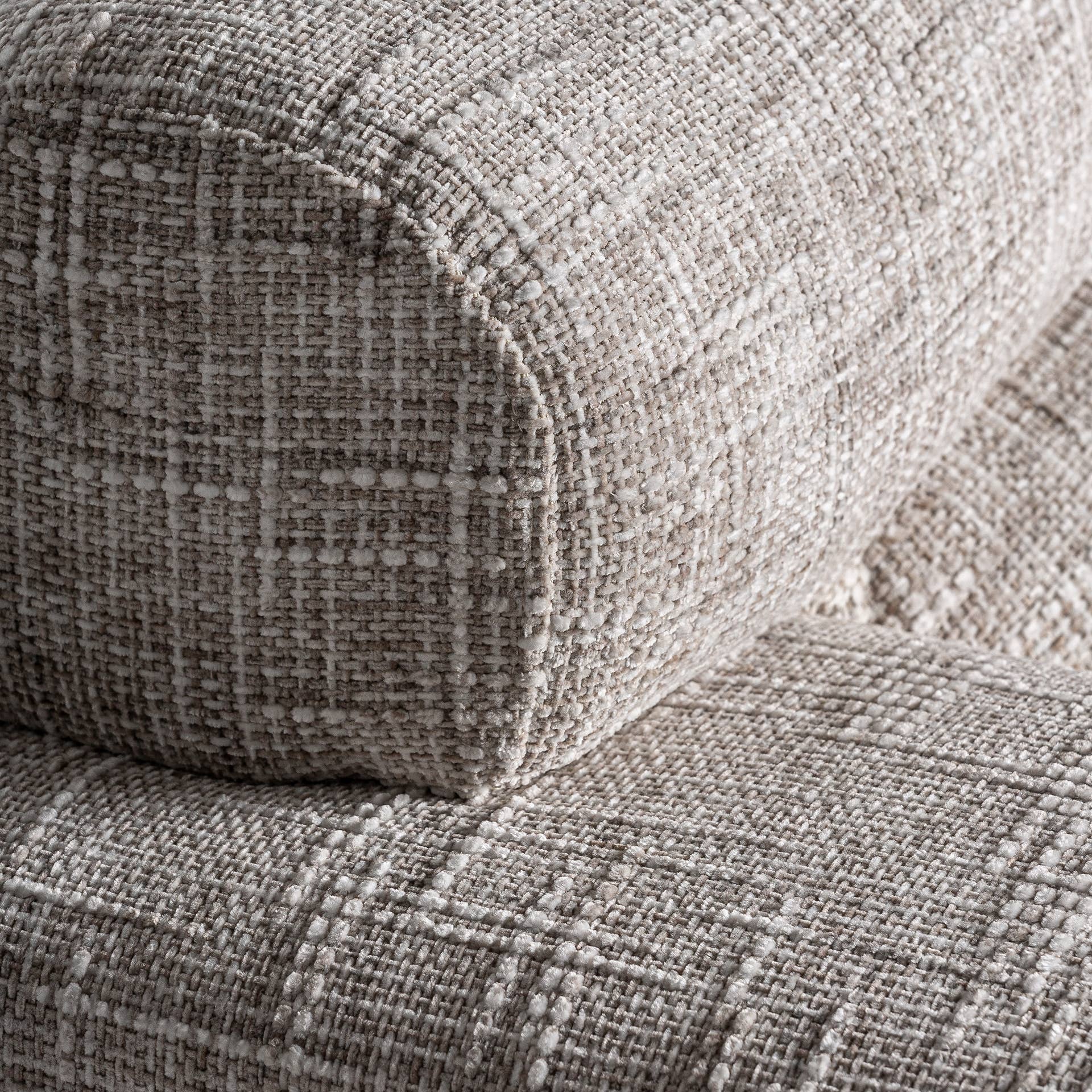 Kodu Home Design - Wholesale Sofa - Polyester sofa in mottled beige color, 210x97x69cm3