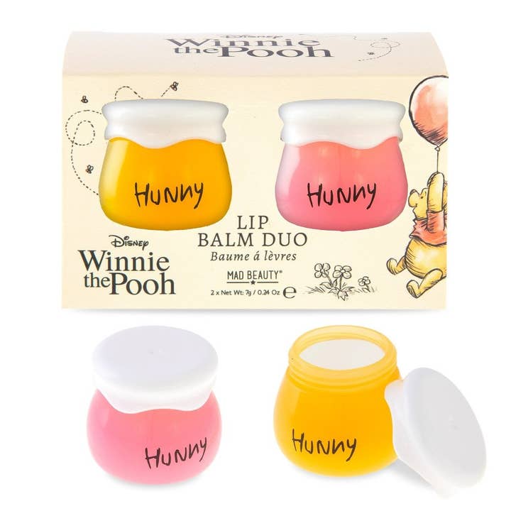 Mad Beauty – wholesale Lip balm set – Mad Beauty Disney Winnie Honey Pot Lip Balm Duo3