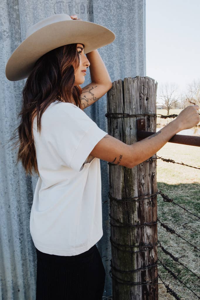 Crowned Free - Wholesale Screen Printed T-Shirt - Women's - May The Lord Bless You Tee4