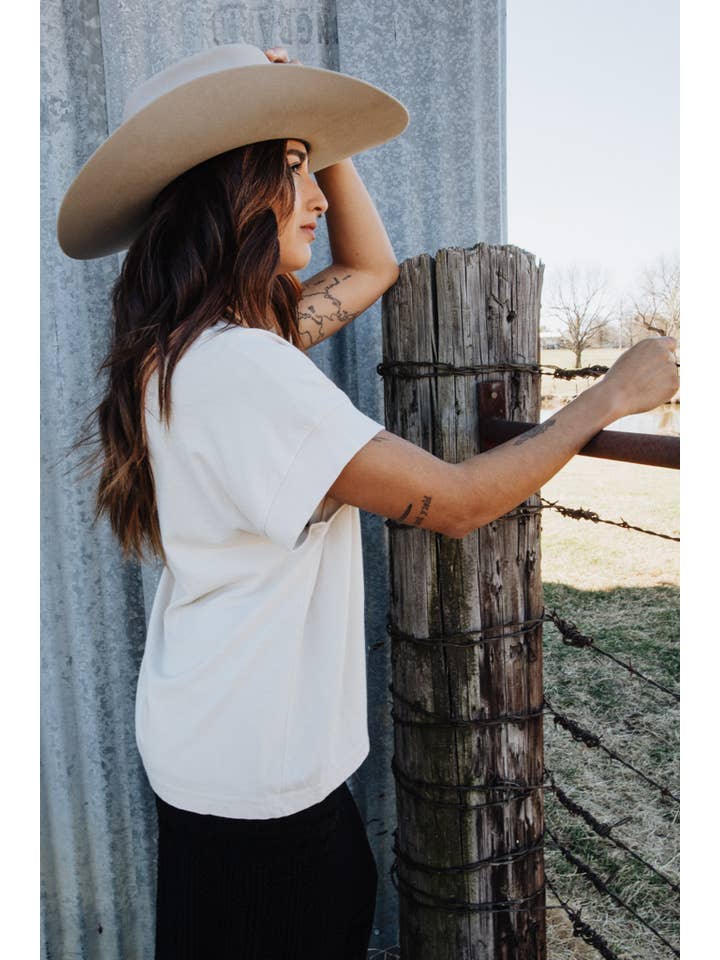 Crowned Free - Wholesale Screen Printed T-Shirt - Women's - May The Lord Bless You Tee4