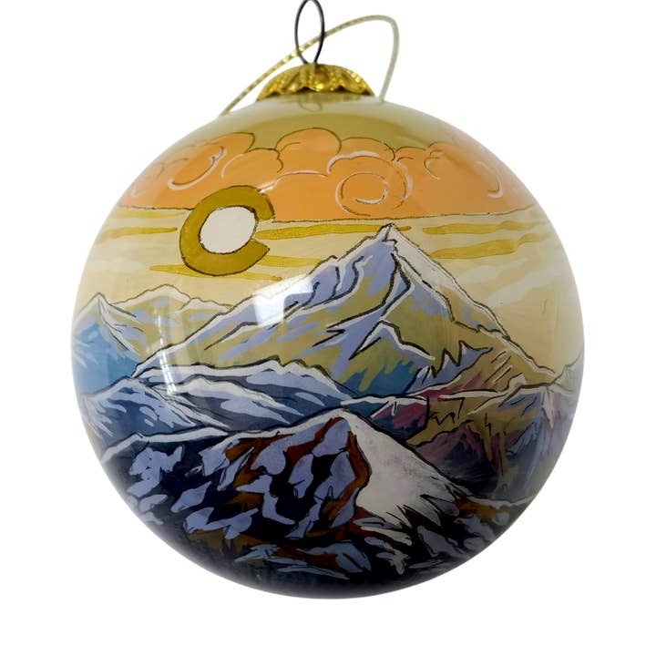 Colisco Rocky Mountain Peak Hand Painted Glass Ornament and other Purchase Wholesale coltelli. Free Returns & Net 60 Terms on Faire trending on Faire.