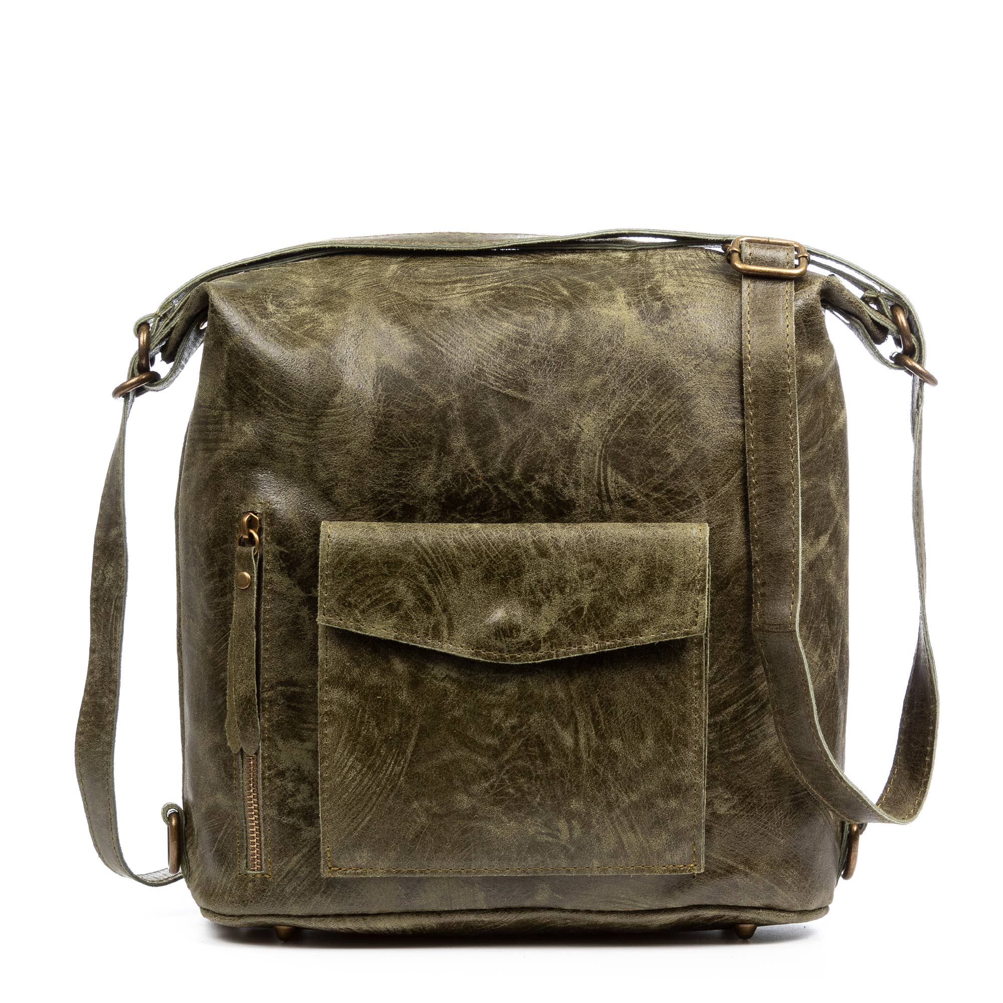 FIRENZE ARTEGIANI - Wholesale Backpack - Women's - Irene Women's Backpack Bag. Genuine Leather Suede Washed0